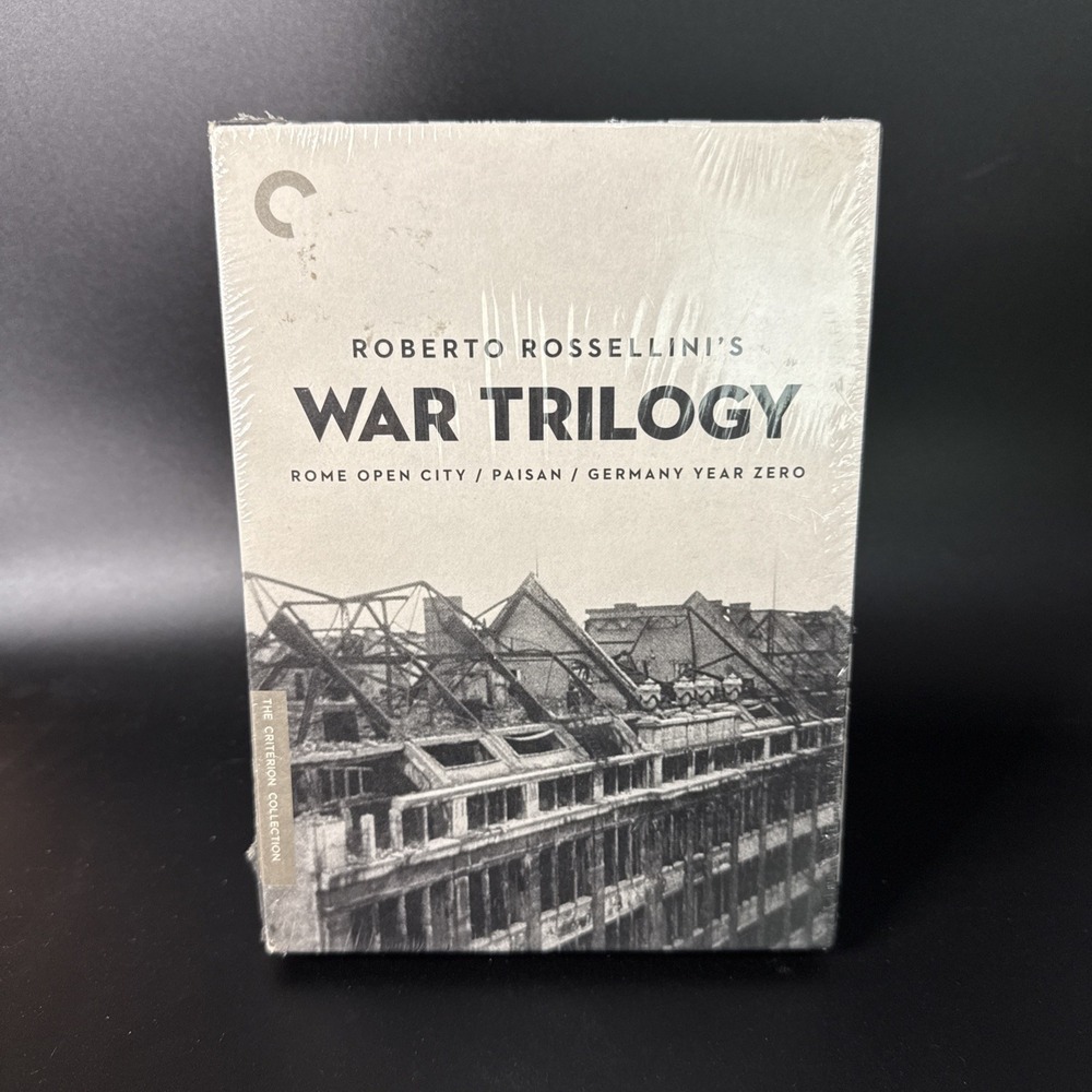 Roberto Rossellini's War Trilogy (Criterion Collection #500) - NEW